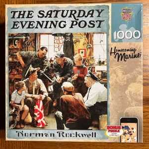 The Saturday Evening Post Homecoming Marine Puzzle 1000 pieces